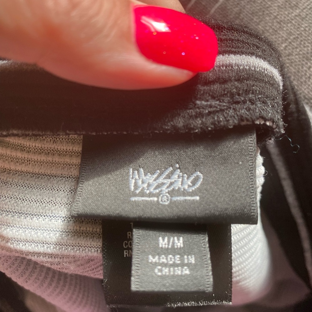 Black and White Striped skirt by Massimo Dutti